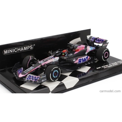 Minichamps Alpine F1 A524 Team Bwt Alpine N 31 Sezóna 2024 Esteban Ocon Čierna Modrá Ružová 1:43
