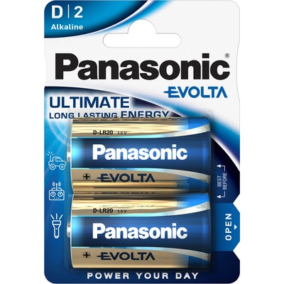 PANASONIC EVOLTA Platinum D 2ks LR20EGE/2BP – Hledejceny.cz