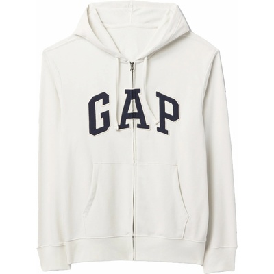 GAP V-frch Heritage Logo biela tmavo modrá