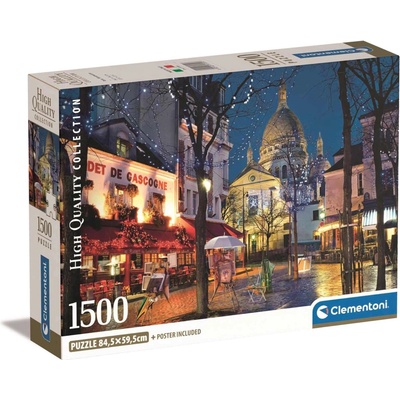 Clementoni Montmartre Paříž Francie 1500 dielov