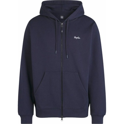 Rapha pánská mikina s kapucí na zip Navy/bílá