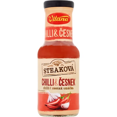 Vitana Steaková omáčka chilli a česnek 280 g