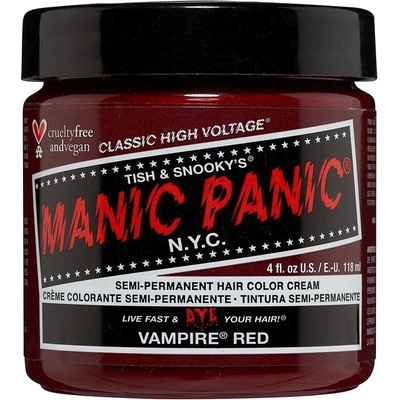 Manic Panic Vampires Kiss Polotmavá barva na vlasy 118 ml