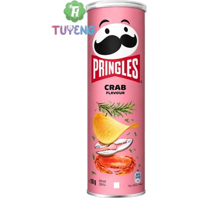 Pringles Crab bramborové chipsy s krabí příchutí 165 g
