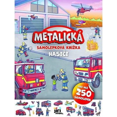 Jiri Models 4707-8 metalická samolepková knížka hasiči