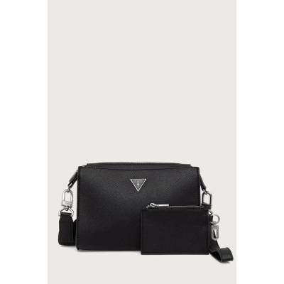 Guess kabelka pánska z imitácie kože MILANO HMMISL.P6457 čierna