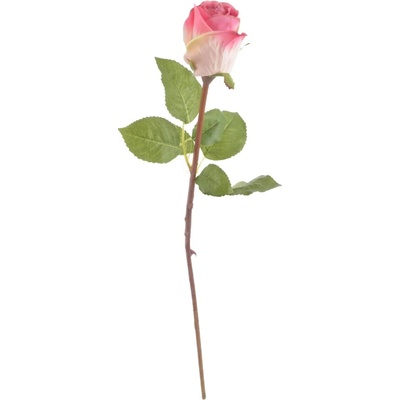 Umelá ruža ružová 51 cm