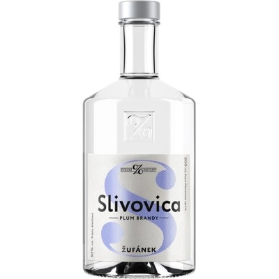 Žufánek Slivovice 50% 0,5 l (holá láhev) – Hledejceny.cz