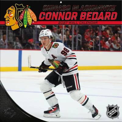 JF Turner Chicago Blackhawks NHL Connor Bedard #98 Wall 2027