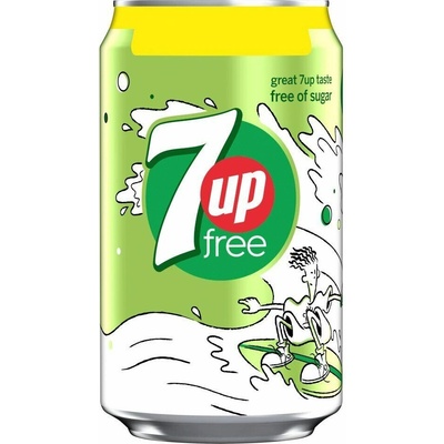 7 Up limonáda bez cukru Citron a limetka 330 ml