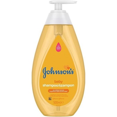 Johnson's Baby dětský šampon s pumpičkou 500 ml – Hledejceny.cz