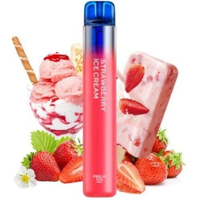Vozol e-cigareta Neon 1000 Strawberry Ice Cream 20 mg 1000 potáhnutí – Hledejceny.cz