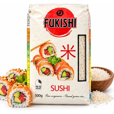 Pasini Fukishi Sushi rýže na sushi 500 g