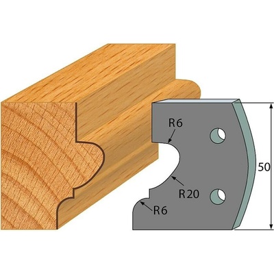 IGM profil 505 - pár omezovačů 50x4mm SP