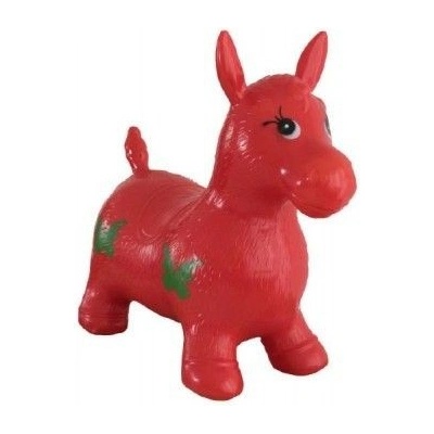Teddies hopsadlo kůň červený