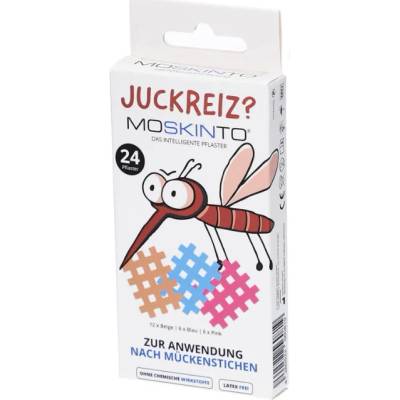 MOSKINTO Náplasti proti komárům bez latexu 24 ks
