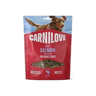 VAFO Praha s.r.o. Carnilove Dog Soft Snack Salmon+Thyme small bite 200 g – Hledejceny.cz