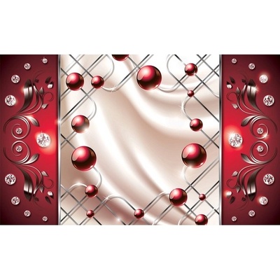 Preinterier FT2797 Fototapeta na stenu Červené diamanty vlies 104cm x 70cm