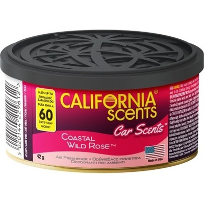 California Scents Car Scents Coastal Wild Rose