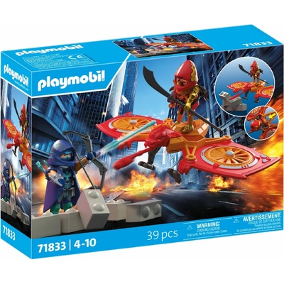 Playmobil 71833 Souboj Ninjů s dronem