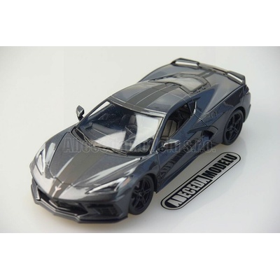 Maisto Chevrolet Corvette Stingray Coupe 2020 šedá 1:18