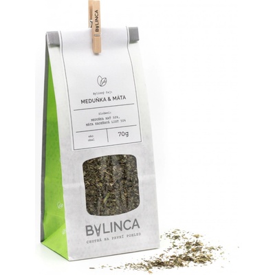 BYLINCA Bylinný čaj Meduňka & Máta 70 g