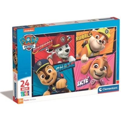 Clementoni Maxi PAW PATROL Psy Patrol 24 dielov