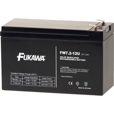 FUKAWA FW 7,2-12 F2U 12V 7,2Ah Faston 250