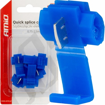 AMiO - Elektrické rýchlospojky 0,75-2,5mm2 15A Blister 5 ks 02341