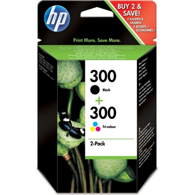HP 300 originální inkoustová kazeta dvojbalení černé CN637EE – Hledejceny.cz