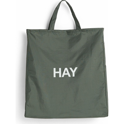 HAY Taška Grid Bag XL Dark Green zelená