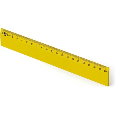 Metrie Scholar-20GE Dřevěné pravítko 20 cm