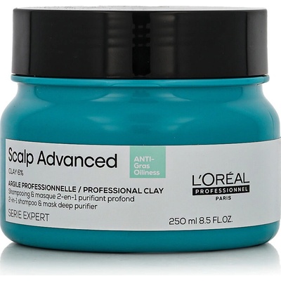 L'Oréal Expert Scalp Advanced Anti Oiliness Clay 2 in 1 250 ml