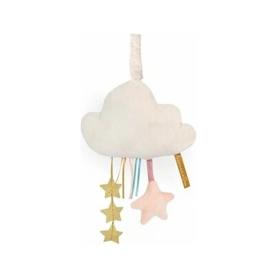 MOULIN ROTY Light-up Cloud La petite école de danse kontrastná závesná hračka 1 ks