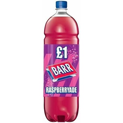 Barr sycená limonáda s příchutí maliny 6 x 2 l