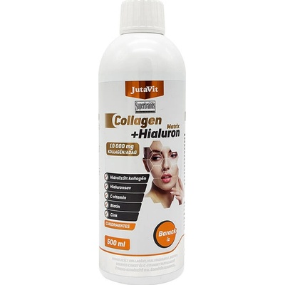 JutaVit Collagen + Hyaluron Matrix broskev 500 ml