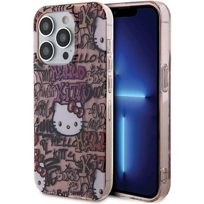 Sourcing Hello Kitty HKHCP13LHDGPTP iPhone 13 Pro / 13 6.1 růžové/růžové pevné IML Tags Graffiti – Hledejceny.cz
