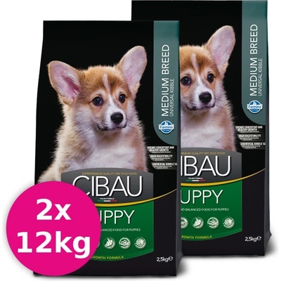 Cibau Puppy Medium 2 x 12 kg
