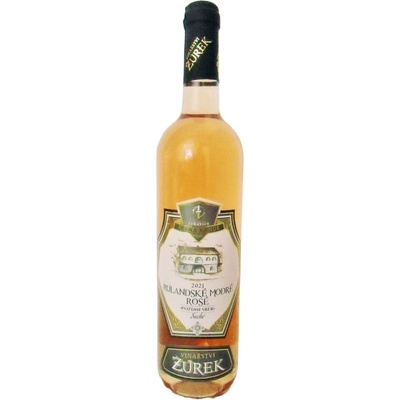 Vinařství Žůrek, Rulandské modré rosé výběr z hroznů 2024 14% 0,75 l (holá láhev)