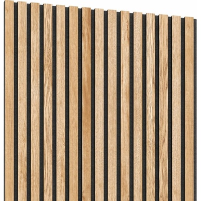 Akustický panel Dub dýha 28x260 cm lamely na filcu DAP28260DB01