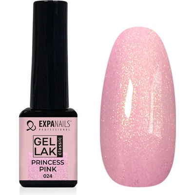 Expa nails expanails uv led gel lak princess pink perleť 5 ml