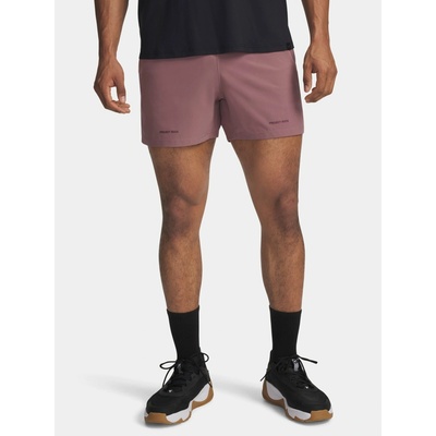 UA Project Rock Ultimate Short Man Red