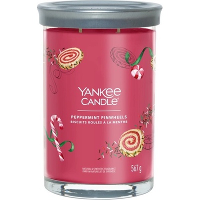 Yankee Candle Signature tumbler Peppermint Pinwheels 567 g