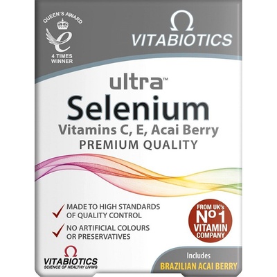 Vitabiotics Ultra Selenium 60 kapslí