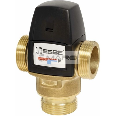 Esbe VTA522 s vnějšími závity DN25, 1", 50 - 75°C, Kvs=3,2 m³/h 31620300