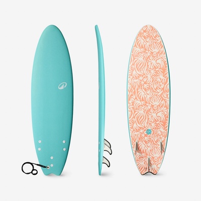 Olaian Pěnový surf 500 6'6' 55 – Hledejceny.cz