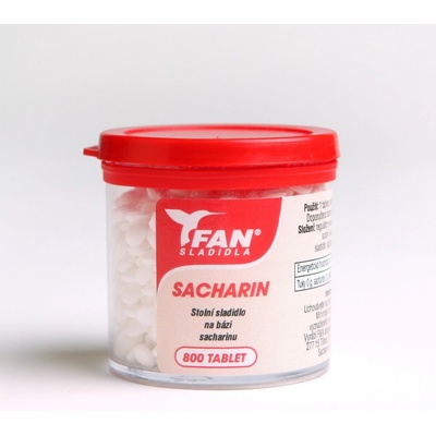 Fan sladidlo Sacharin 800 tablet 50 g