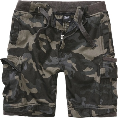 Brandit kalhoty krátké Pure Vintage shorts darkcamo