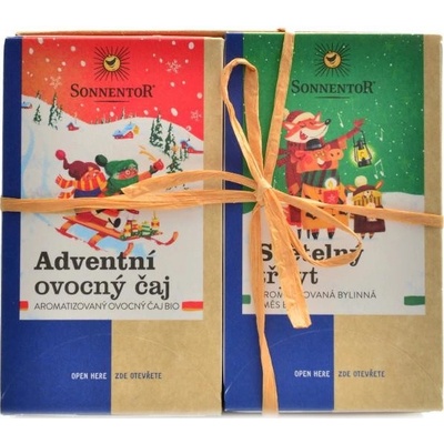Sonnentor Dárkové balení 2 čajů Adventní čas Bio 77,4 g