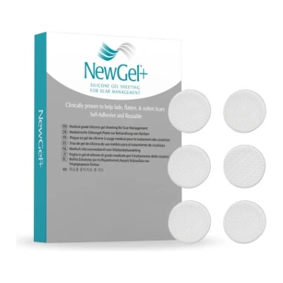 NewGel+ průhledná bodová náplast NG-380 6 ks